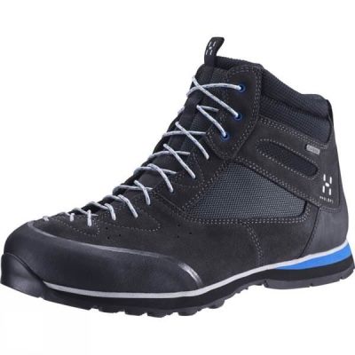 Botas Haglofs Roc Icon Hi GT Hombre Gris Oscuro / Azules - Chile BZG829341